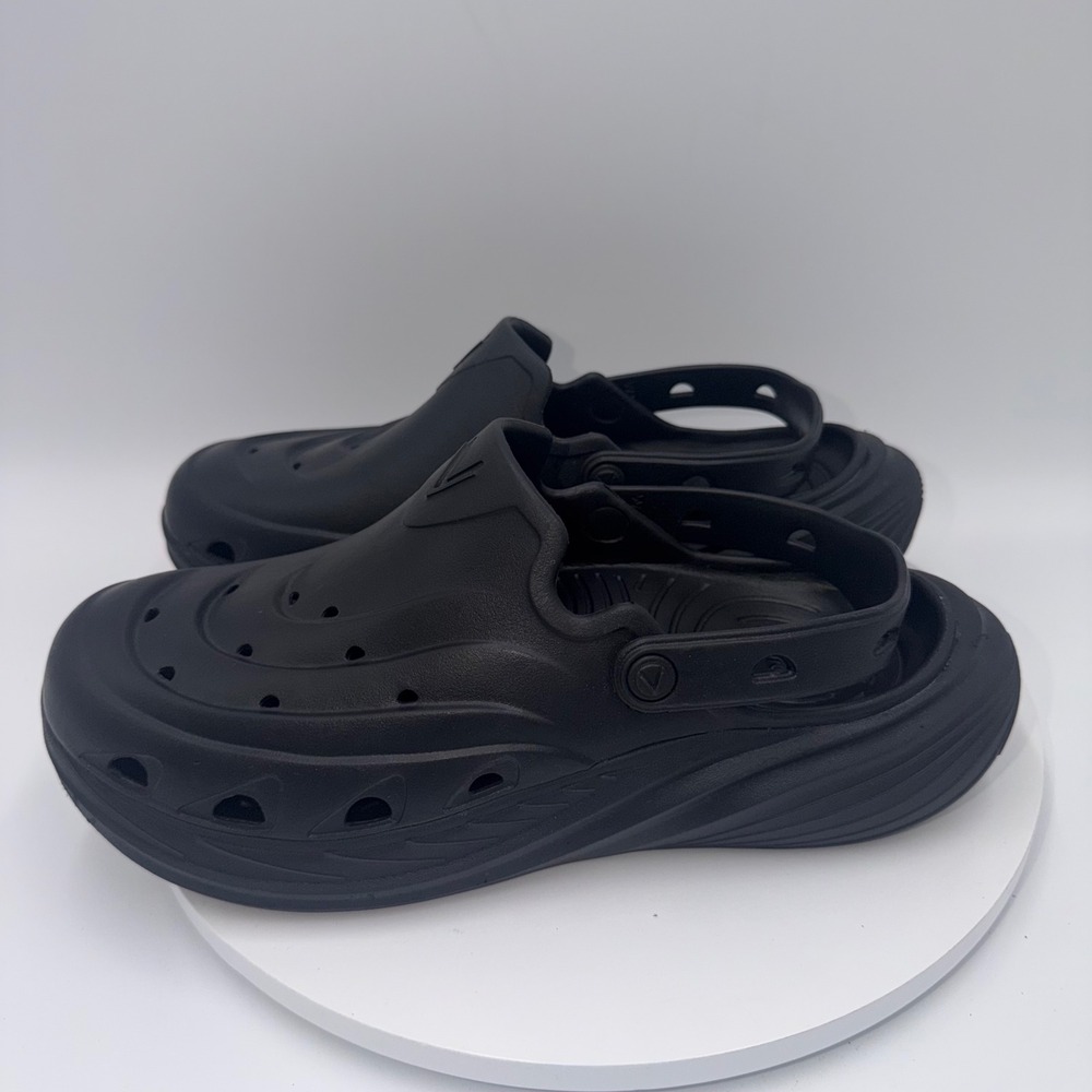 Vionic Wave RX Clogs Black Orthotic Slip On Shoes Womens 12 Mens 10